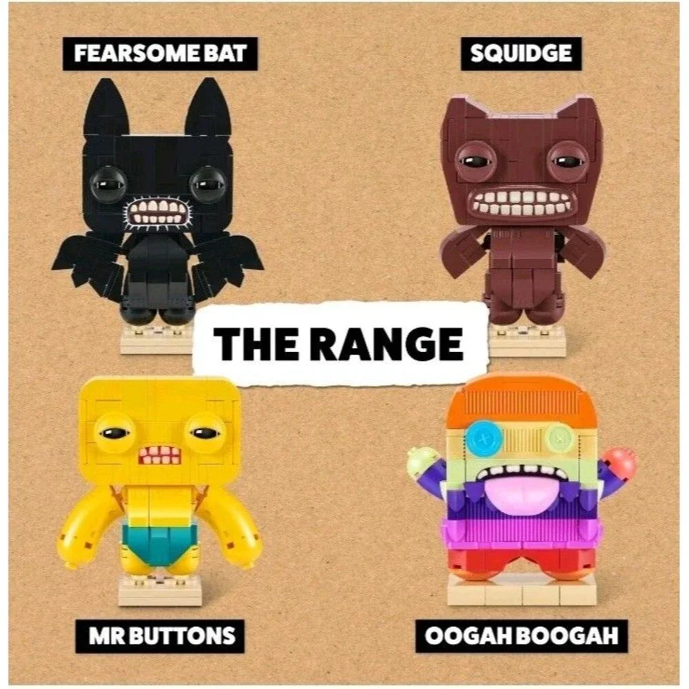 ZURU MAX Fuggler Fearsome Bat 148pc Building Blocks Set Collectible